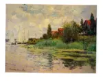 Monet, Claude , La Seine au Petit Gennevilliers