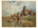 Monet, Claude , Boats at Argentuil