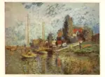 Monet, Claude , Boats at Argentuil