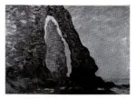 Monet, Claude , The cliffs at etretat