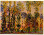 Monet, Claude , Poplars at Giverny, Sunrise