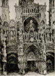 Monet, Claude , Cattedrale di Rouen in pieno sole