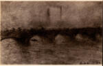 Anonimo , Monet, Claude - sec. XX - Pont de Waterloo