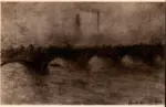 Anonimo , Monet, Claude - sec. XX - Pont de Waterloo