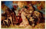 Monticelli, Adolphe , Le retour de chasse