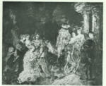 Monticelli, Adolphe , Une soirée en costume