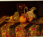 Monticelli, Adolphe , Fruit and wine -