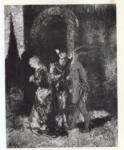 Monticelli, Adolphe , Le ménéstrel -