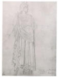 Moreau, Gustave , Variante pour le costume de Sapho -