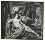 Moreau, Gustave , Leda e il cigno