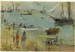 Morisot, Berthe , Scena marina