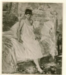 Morisot, Berthe , Le lever -