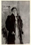 Morisot, Berthe , Jeune fille au paletot vert -