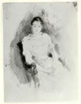 Morisot, Berthe , Jeune fille assise