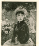 Morisot, Berthe , Portrait en plein air