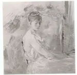 Morisot, Berthe , Jeune femme se levant