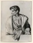 Prud'hon, Pierre-Paul , Portrait caricature de la r&eacute;velli&eacute;re lepeaux
