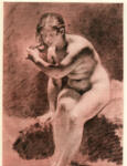 Prud'hon, Pierre-Paul , Studio di una giovane donna nuda