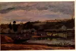Pissarro, Camille , Gita in barca