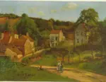 Pissarro, Camille , Veduta di Pontoise