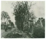 Anonimo , Pissarro, Camille - sec. XIX - La Route de Saint, Germain &agrave; Louveciennes