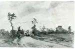 Anonimo , Pissarro, Camille - sec. XIX - Route de St Germain, Louveciennes
