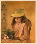 Anonimo , Pissarro, Camille - sec. XIX - Portrait de Jeanne