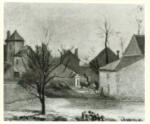 Anonimo , Pissarro, Camille - sec. XIX - Cour de ferme a Pontoise