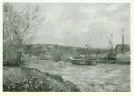 Anonimo , Pissarro, Camille - sec. XIX - Bords de l'Oise [...]