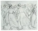 Pissarro, Camille , La ronde