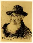 Pissarro, Camille , Autoritratto