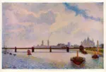 Pissarro, Camille , Le pont de Charing Cross, Londres