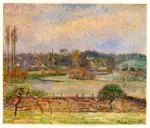 Anonimo , Pissarro, Camille - sec. XIX - Inondation, effet du matin, Eragny