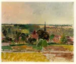Pissarro, Camille , Vue d'Eragny