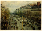 Anonimo , Pissarro, Camille - sec. XIX - Le Boulevard Montmartre