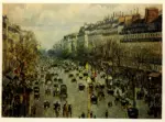 Pissarro, Camille , Le Boulevard Montmartre