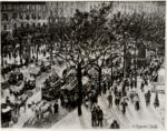Anonimo , Pissarro, Camille - sec. XIX - Le Boulevard des Italiens, après-midi