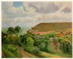 Pissarro, Camille , Vue de Berneval