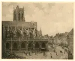 Pissarro, Camille , Die Kirche Saint Jacques in Dieppe
