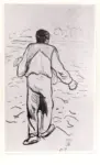 Pissarro, Camille , Le semeur vu de dos