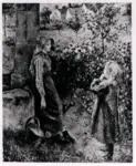 Pissarro, Camille , Donna al pozzo