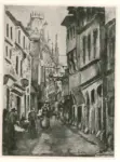 Pissarro, Camille , Rue Damiette &agrave; Rouen