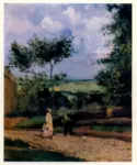 Pissarro, Camille , Coin de Louveciennes