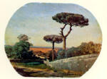 Ravier, Francois Auguste , Paysage d'Italie