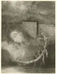 Redon, Odilon , Le Christ crucif&eacute;