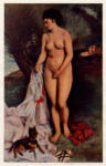 Renoir, Pierre Auguste , Bagnante con grifoncino