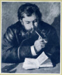 Renoir, Pierre Auguste , Claude Monet che legge