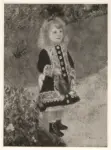 Renoir, Pierre Auguste , Bambina con annaffiatoio