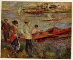 Renoir, Pierre Auguste , La gara di canottaggio a Chatou