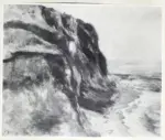 Renoir, Pierre Auguste , La costa vicino a Dieppe
